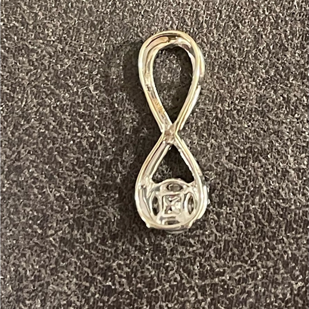 Diamond Infinity Pendant - image 6